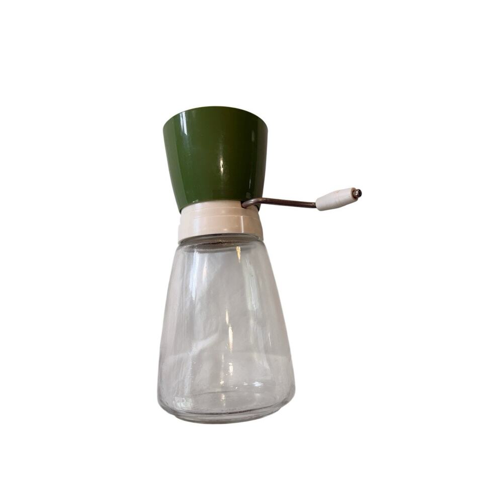 Vintage Federal Housewares Nut & Spice Grinder Chopper Avacodo Green